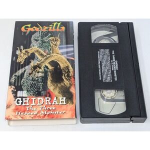 Godzilla:‎ Ghidrah the Three Headed Monster (VHS, 1997) Movie
